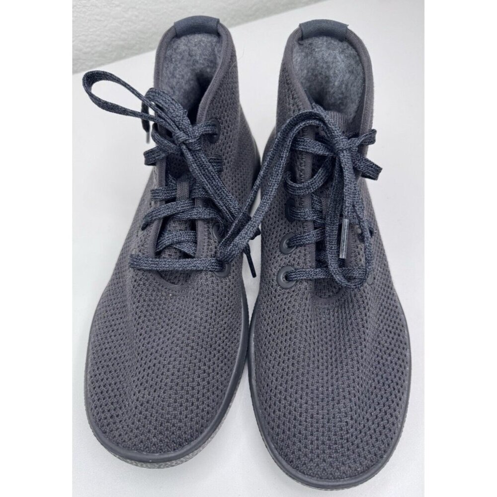 Allbirds Women's Tree Toppers TT Charcoal Gray High Top Shoes Size 7